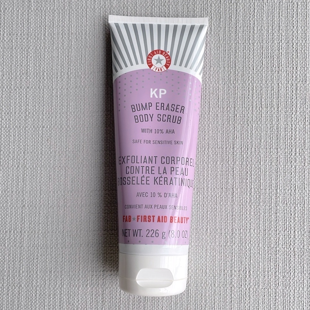 First Aid Beauty KP Bump Eraser Body Scrub with 10% AHA